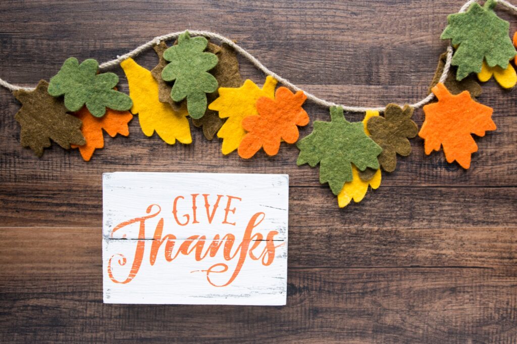 Give Thanks Flat Lay